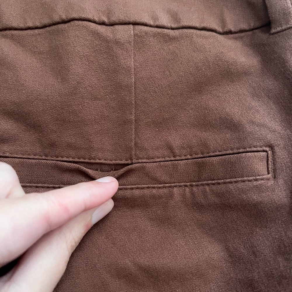 Old Navy High-Rise Pixie Skinny Pants Brown - Picture 8 of 10